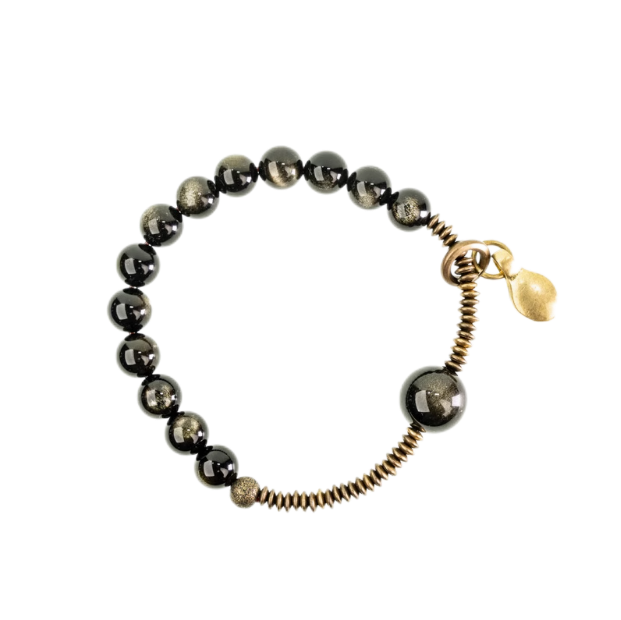Protection & Prosperity Mixed Obsidian Bracelets - VOUTHAM