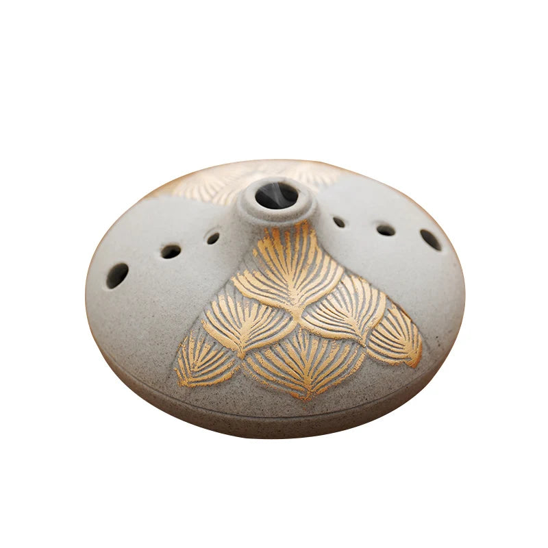 Lotus Incense Burner – Wormwood Mosquito Repellent, Creative Aromatherapy Stove for Household Indoor Use